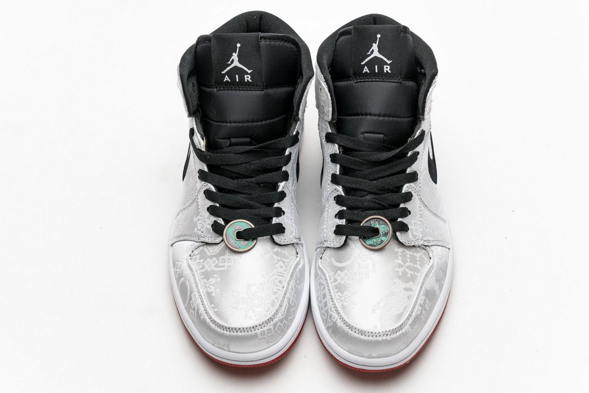 CU2804-100 Edison Chen x Air Jordan 1 Mid Fearless - Image 6
