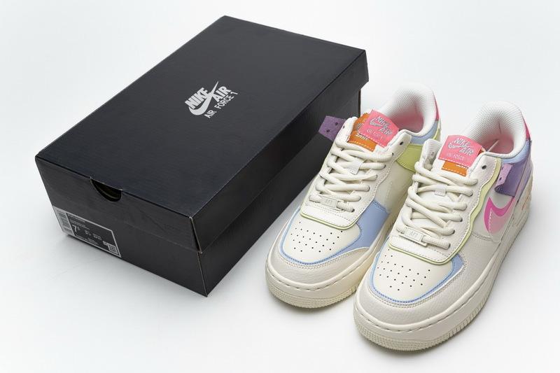 CU3012-164 Nike W Air Force 1 Shadow Pale Ivory Pink - Image 2