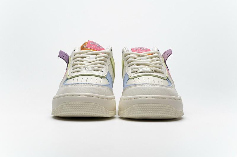 CU3012-164 Nike W Air Force 1 Shadow Pale Ivory Pink - Image 7