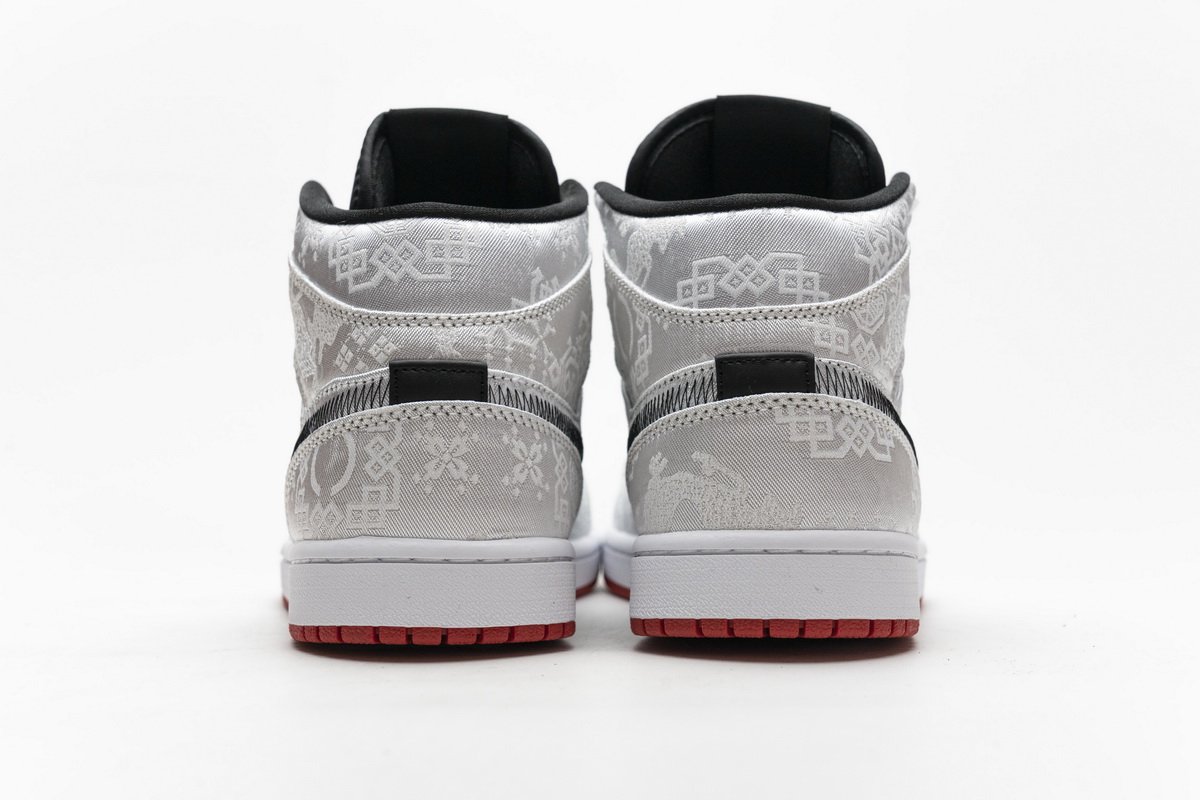 CU2804-100 Edison Chen x Air Jordan 1 Mid Fearless - Image 9